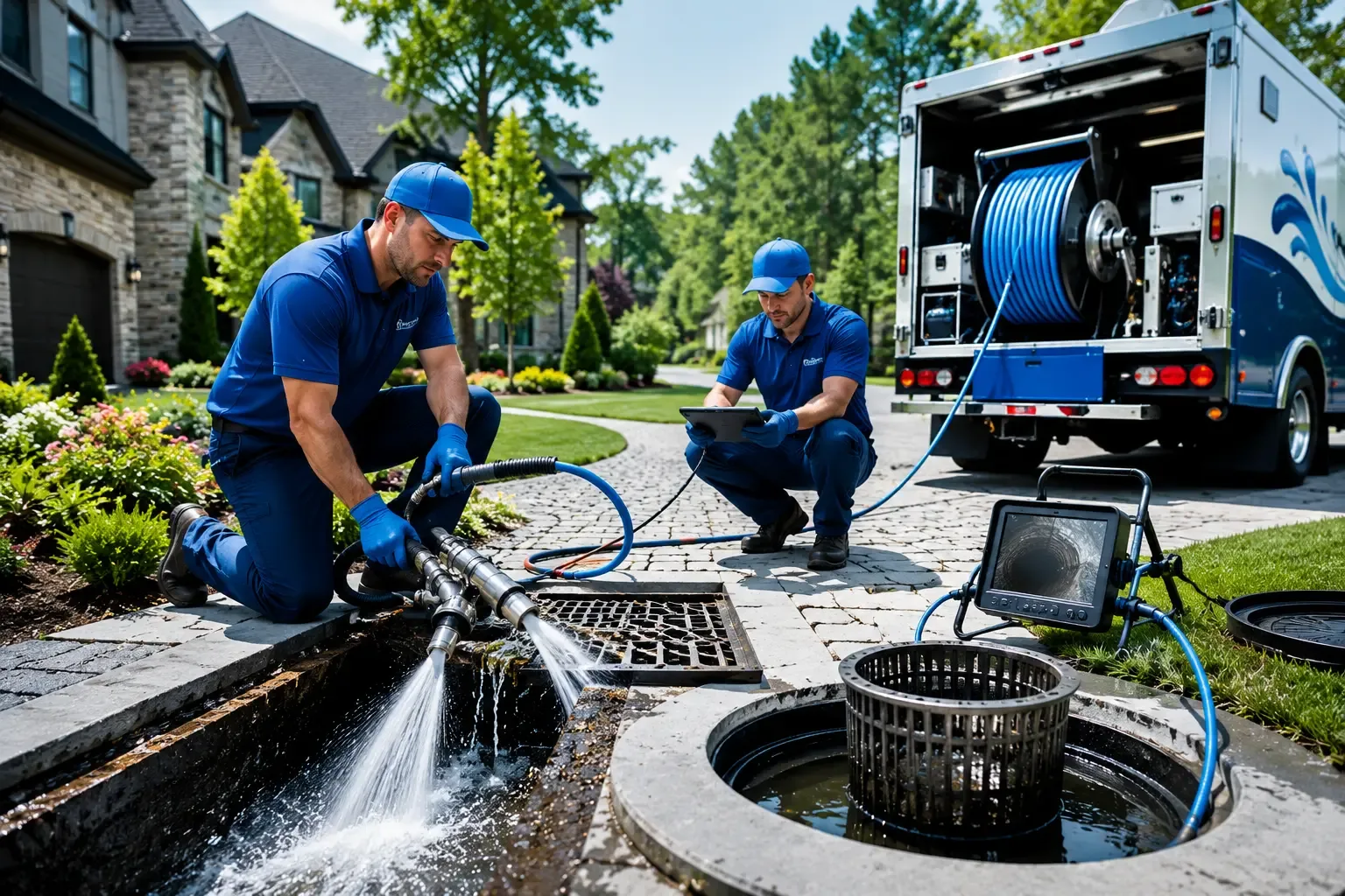 Local outdoor drain cleaning professionals in Custar, OH